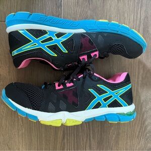 Women's ASICS Sneakers GEL CRAZE Shoes Black / Pink S653J F911115 BJ size 6.5